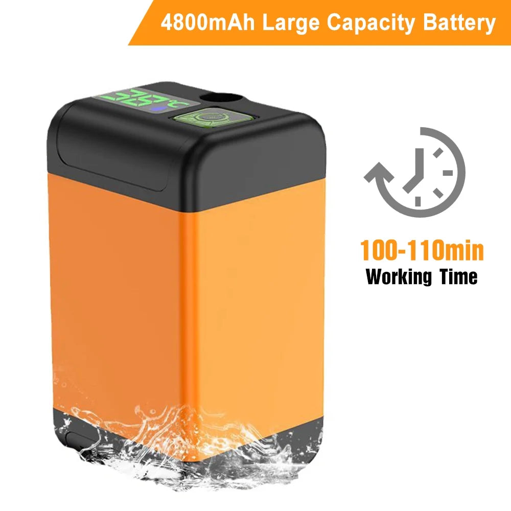 Portable Electric Rechargeable Outdoor Camping Shower for Hiking and Travel