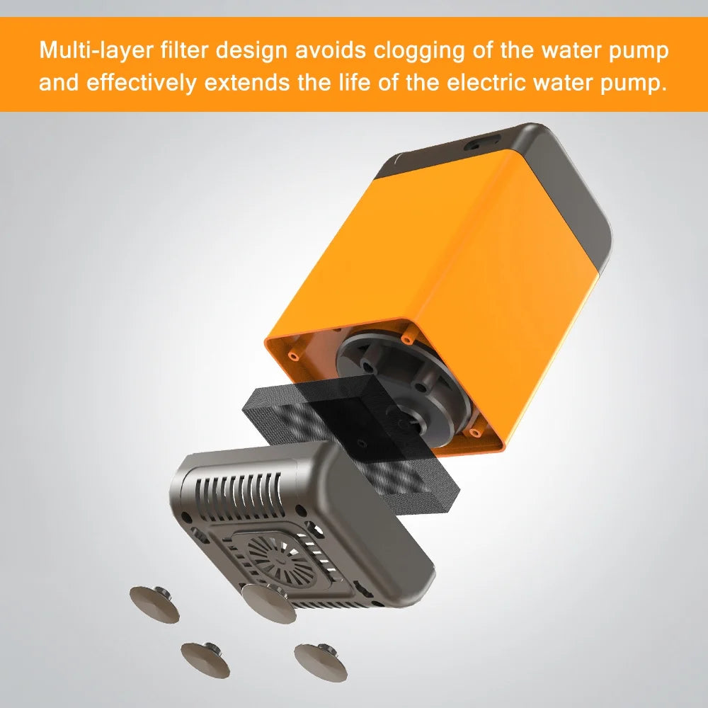 Portable Electric Rechargeable Outdoor Camping Shower for Hiking and Travel