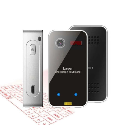 New Portable Bluetooth Virtual Laser Keyboard Wireless Projector Keyboard with Mouse Function for Iphone Tablet Computer Phone